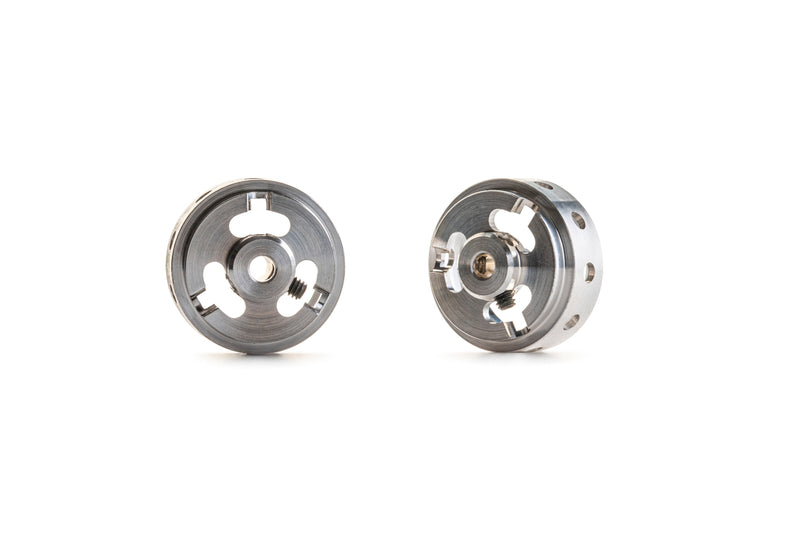 Slot.It W16508215Ma - (Ø16.5x8.2x1.5)mm Magnesium, hollow Wheels, Holed, M2 Grub (2x)